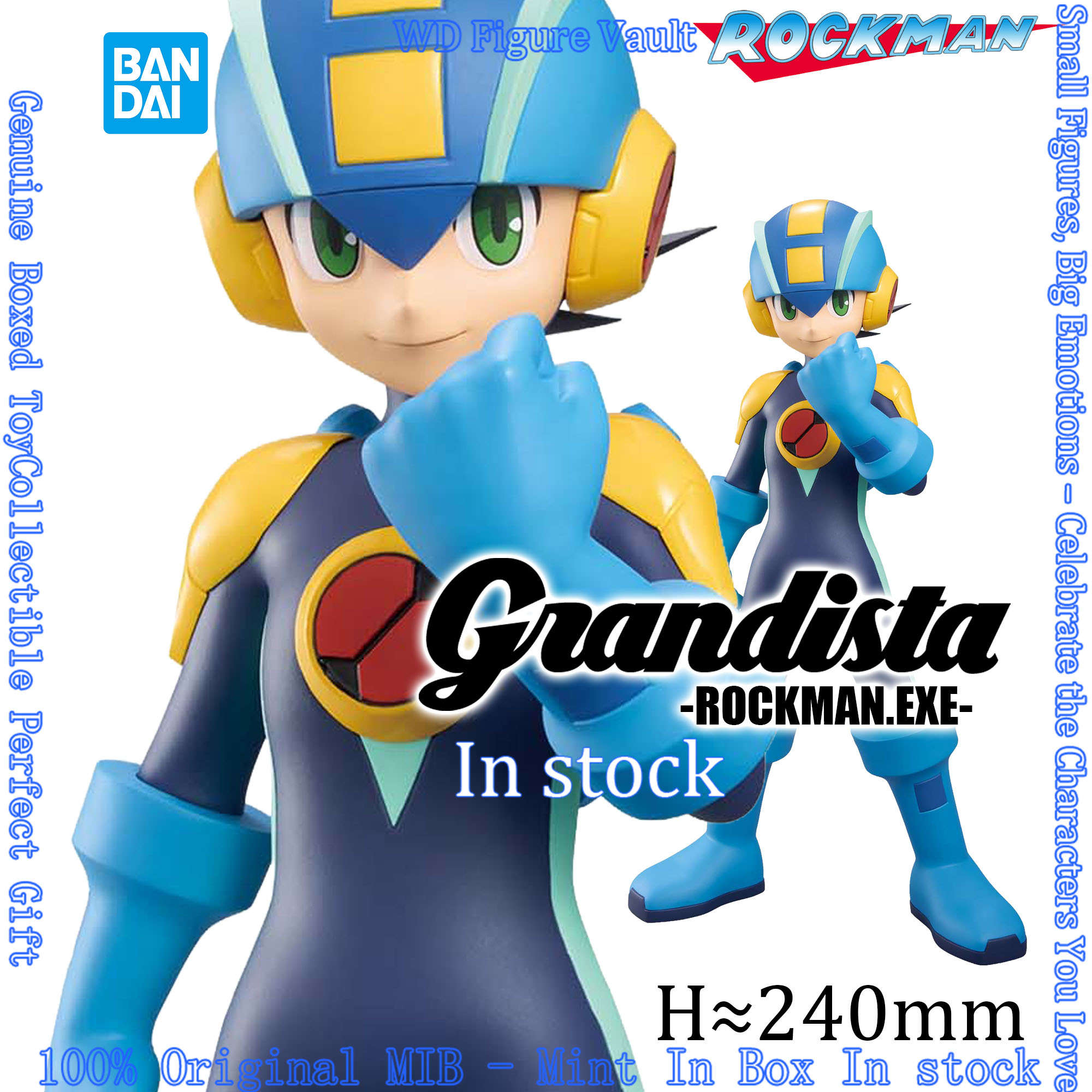 Mega Man X Model Kit - In stock Bandai Banpresto Rockman EXE