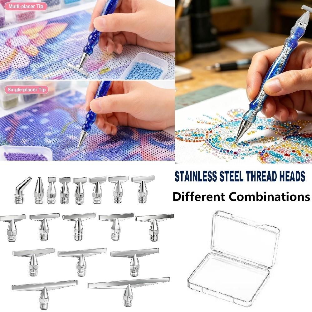 Model Kit Tools - DIY High-Quality Stainless Steel Threaded Diamond