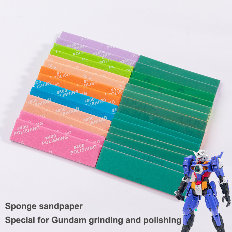 Model Kit Tools - 9Pcs/set 400~1200 Semi-rigid Sanding Sticks For