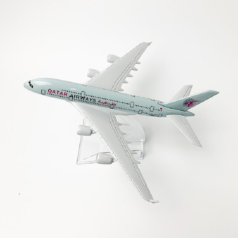 16cm 1/400 Scale Qatar Airways - Model Kit Plane review and price