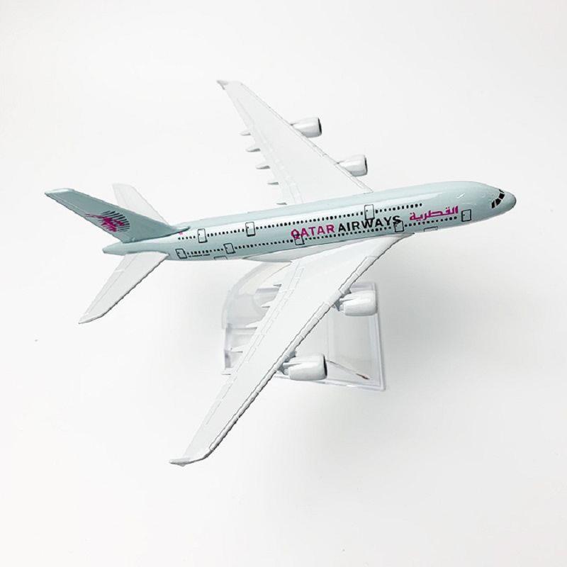 16cm 1/400 Scale Qatar Airways - Model Kit Plane review and price