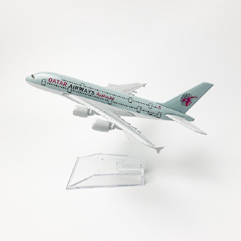 16cm 1/400 Scale Qatar Airways - Model Kit Plane review and price