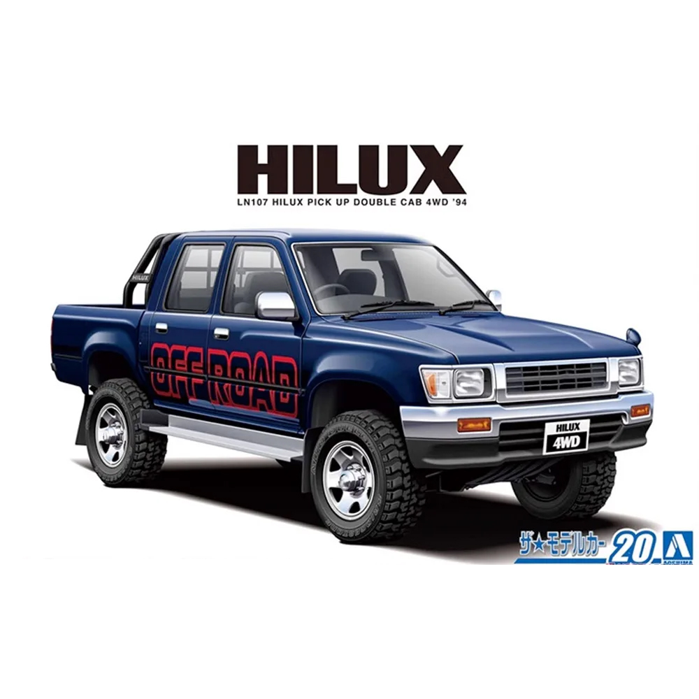 Aoshima 06217 1/24 LN107 Hilux - Model Kit Nissan Skyline review and price