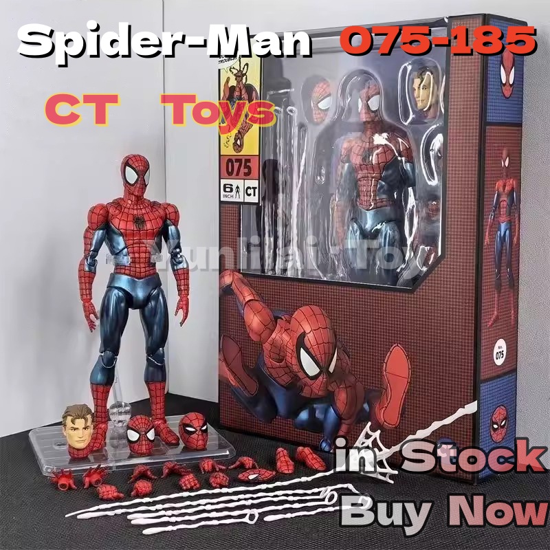 CT Toys Mafex 075 Spiderman Ac - Model Kit Spiderman review and price