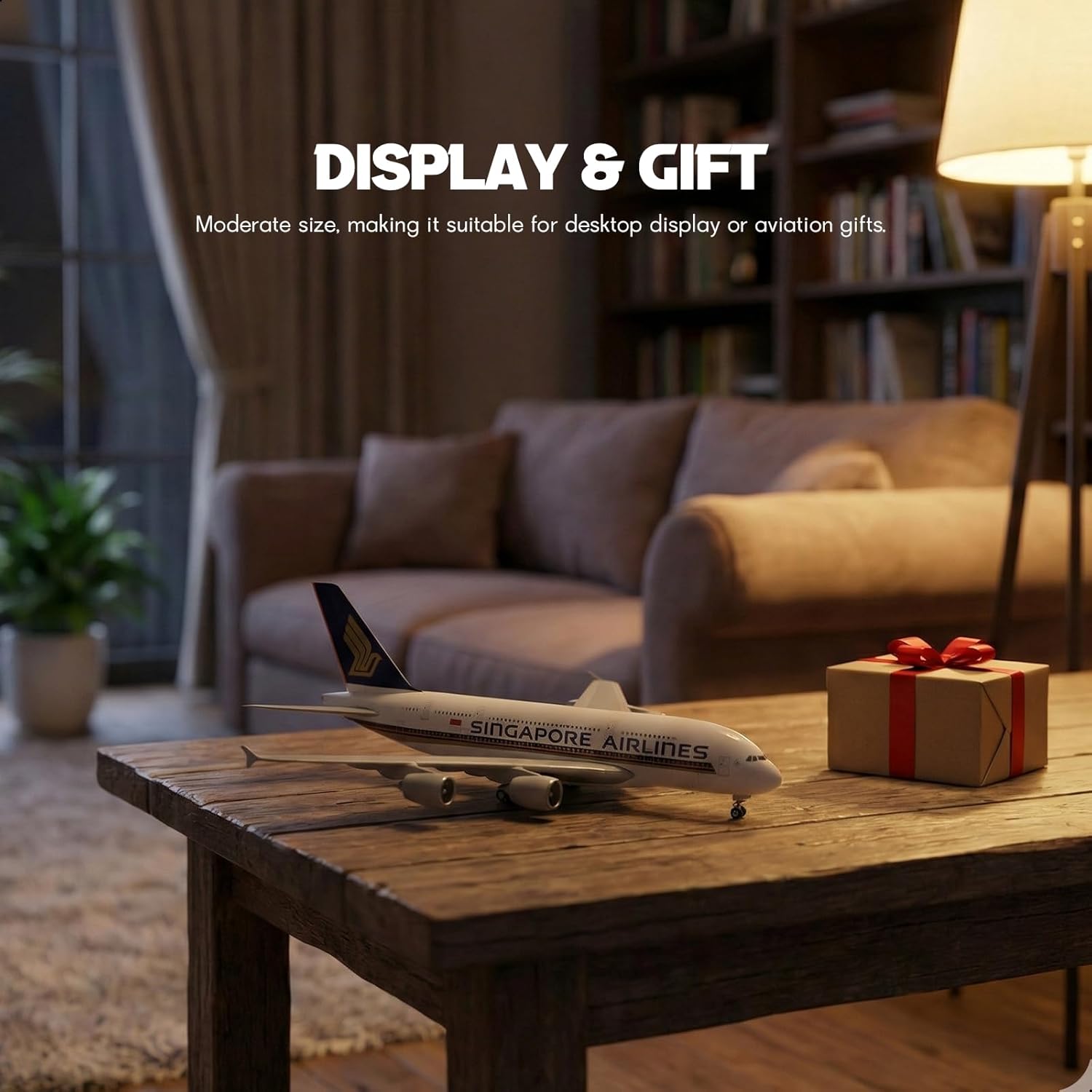 1/240 Singapore A380 Airplane  - Model Kit Singapore review and price
