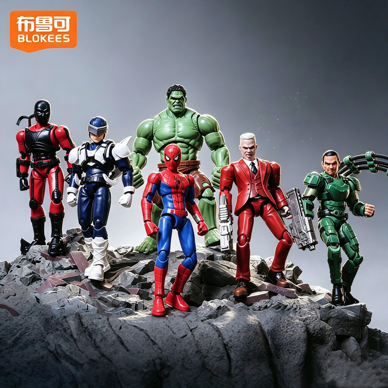 BLOKEES Champion Class Lite Mo - Model Kit Spiderman review and price