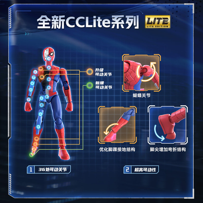 BLOKEES Champion Class Lite Mo - Model Kit Spiderman review and price