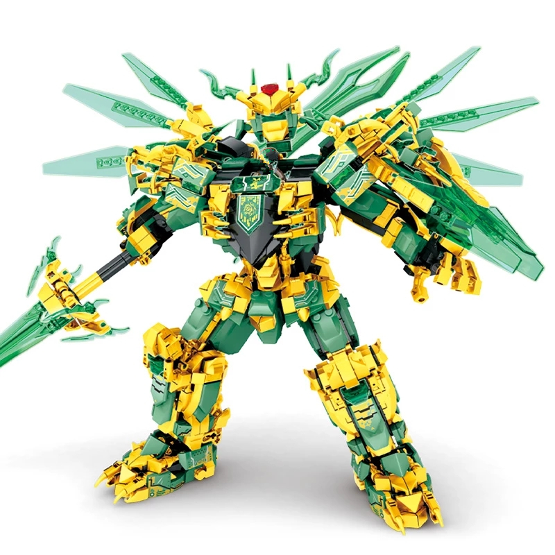 1618pcs Warrior Mechanical Tit - Model Kit Ninja review and price