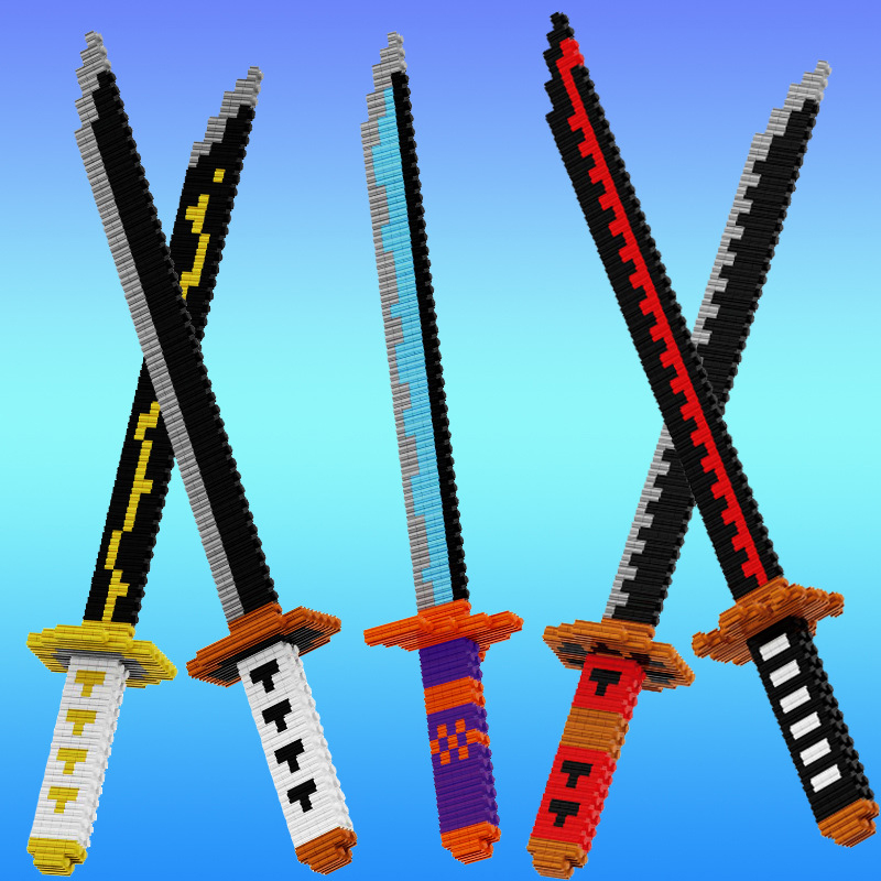 Anime Nichirin Sword Building  - Model Kit Ninja review and price