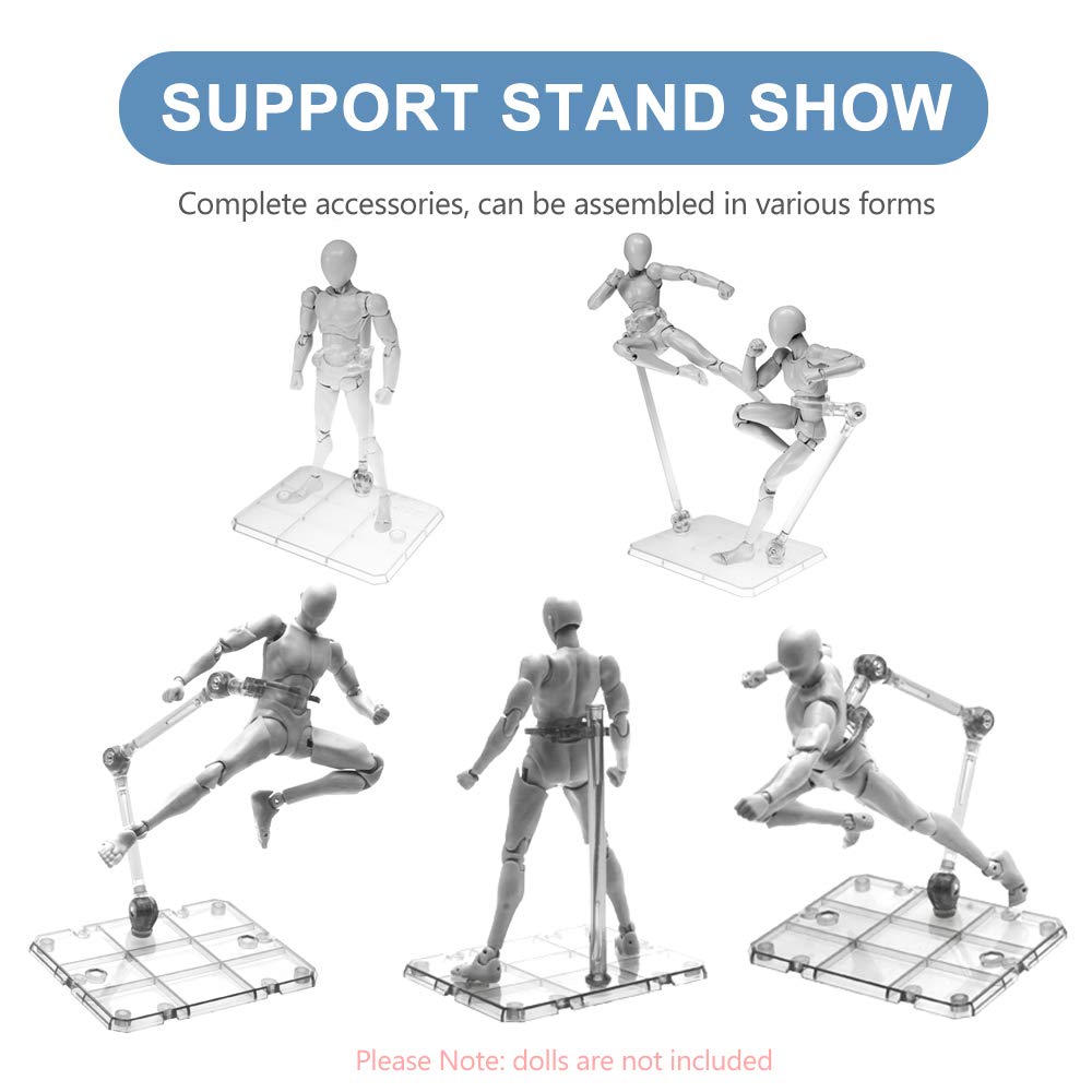 Clear Action Figure Stand,Asse - Model Kit Eva review and price