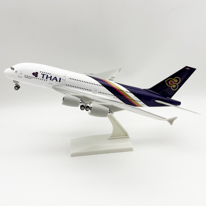 1/240 Scale Thai A380 Airplane - Model Kit Plane review and price