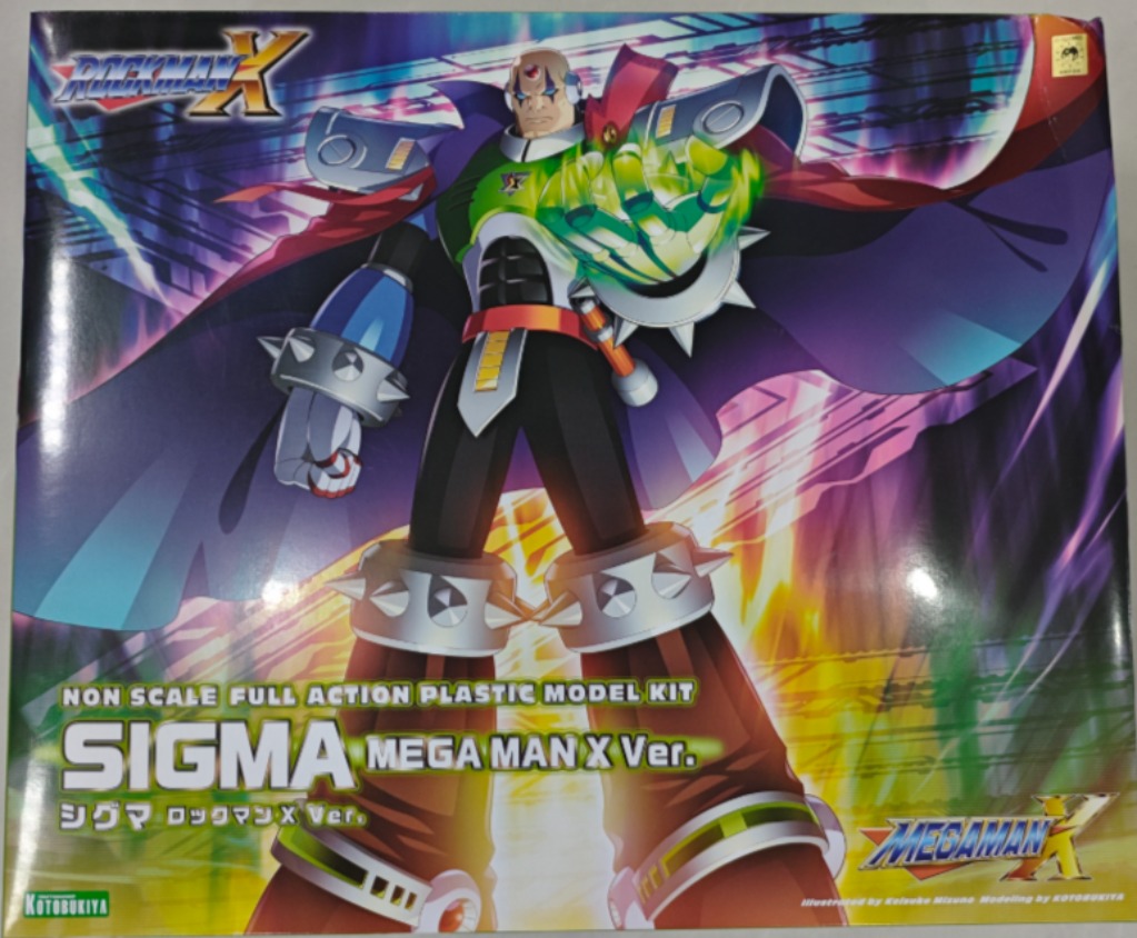 Kotobukiya Sigma Mega Man X Ve - Mega Man X Model Kit review and price