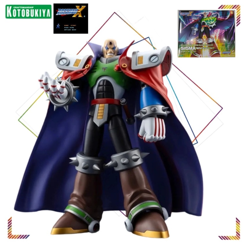 Kotobukiya Sigma Mega Man X Ve - Mega Man X Model Kit review and price
