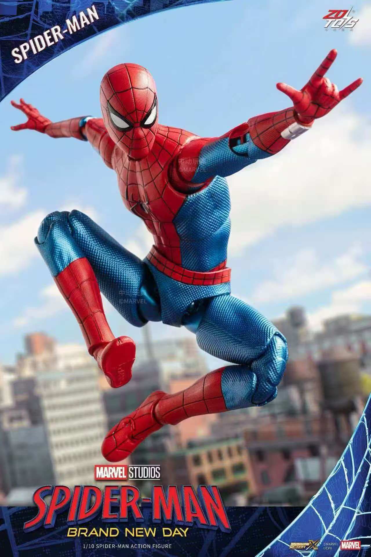 Original ZD Toys Spider Man Br - Model Kit Spiderman review and price