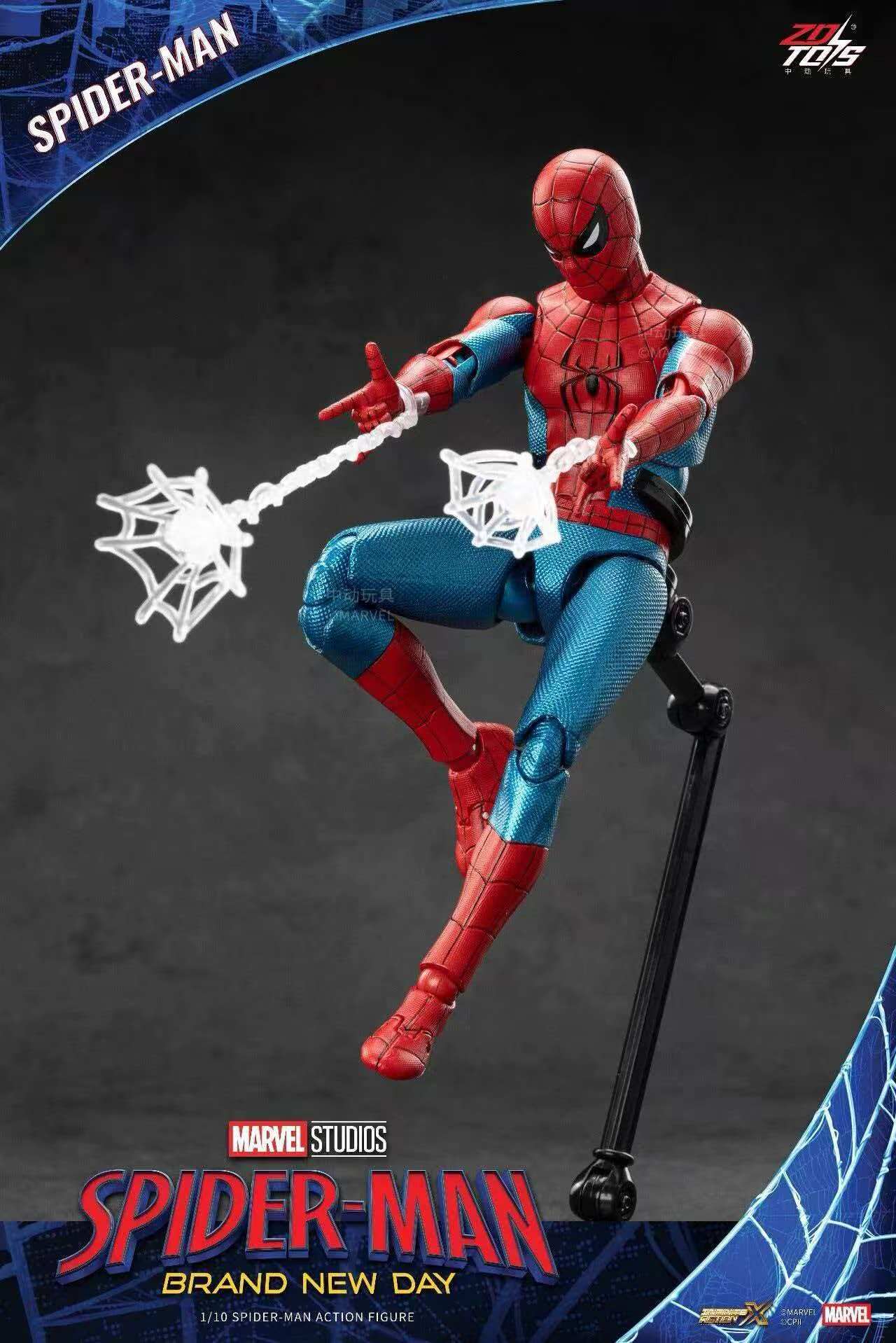 Original ZD Toys Spider Man Br - Model Kit Spiderman review and price