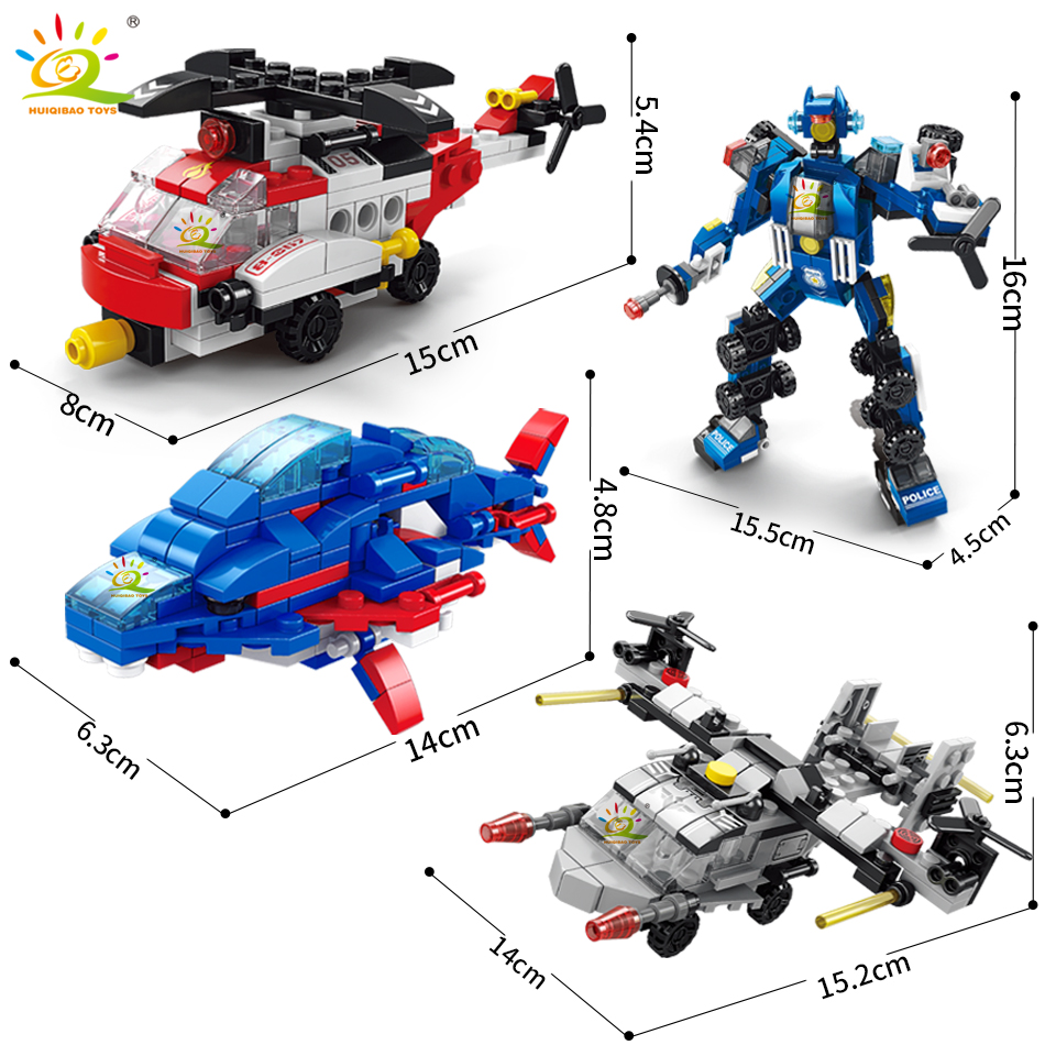 HUIQIBAO 6IN1 City Engineering - Model Kit Zhao Yun review and price
