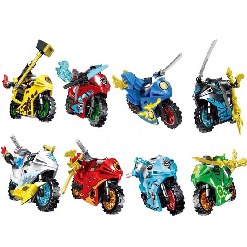 Ninja Figures Motorcycle Build - Model Kit Ninja review and price