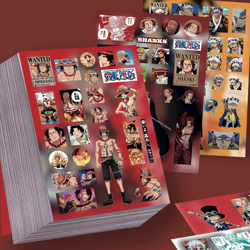 One Piece stickers Shanks cart - Model Kit One Piece review and price