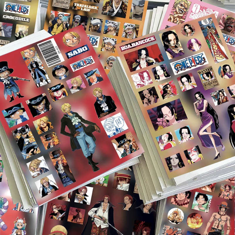 One Piece stickers Shanks cart - Model Kit One Piece review and price