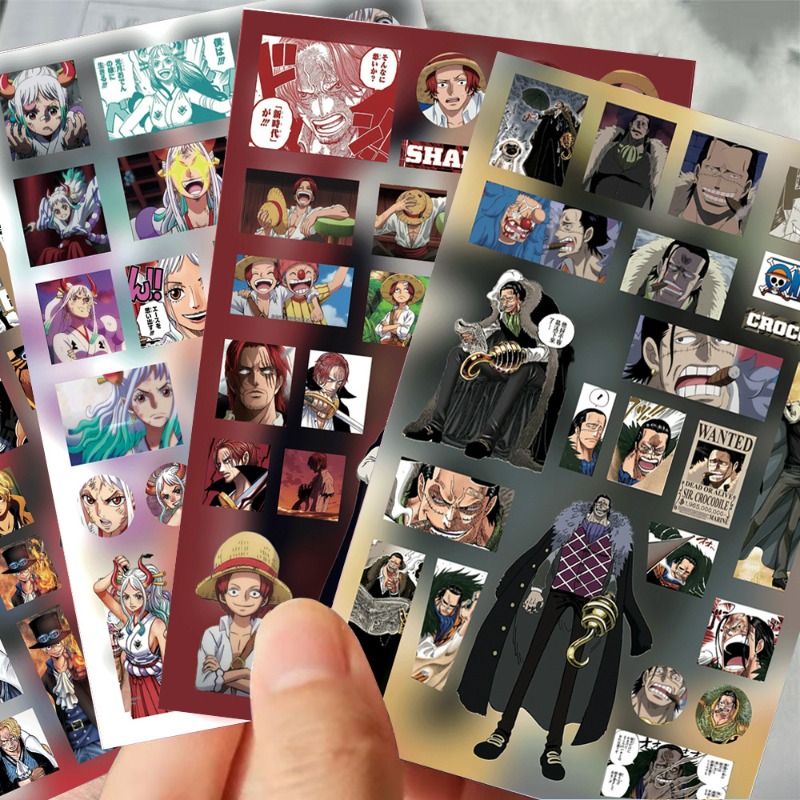 One Piece stickers Shanks cart - Model Kit One Piece review and price