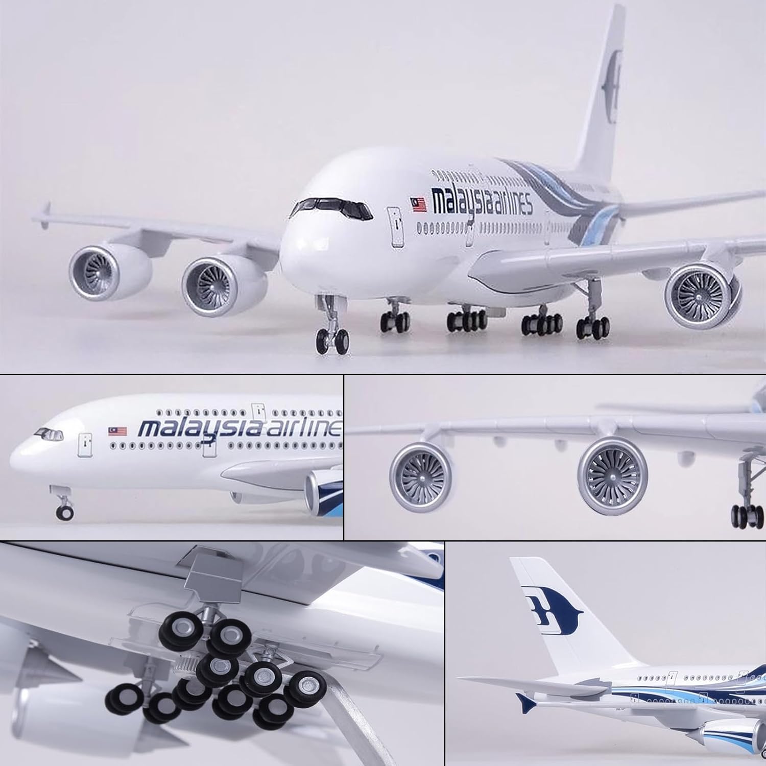 1:160 Scale Malaysia Airlines  - Model Kit Plane review and price